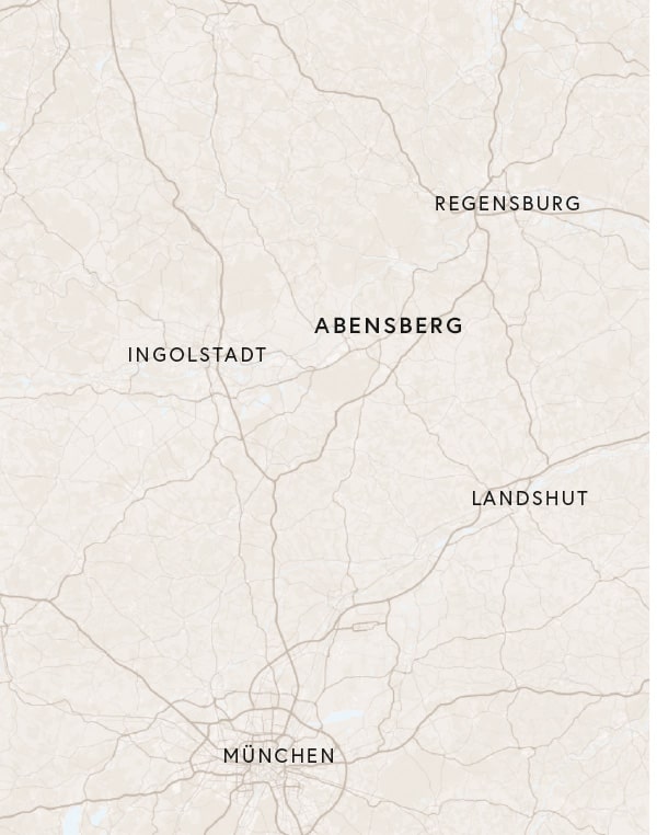 geografische Lage Abensberg